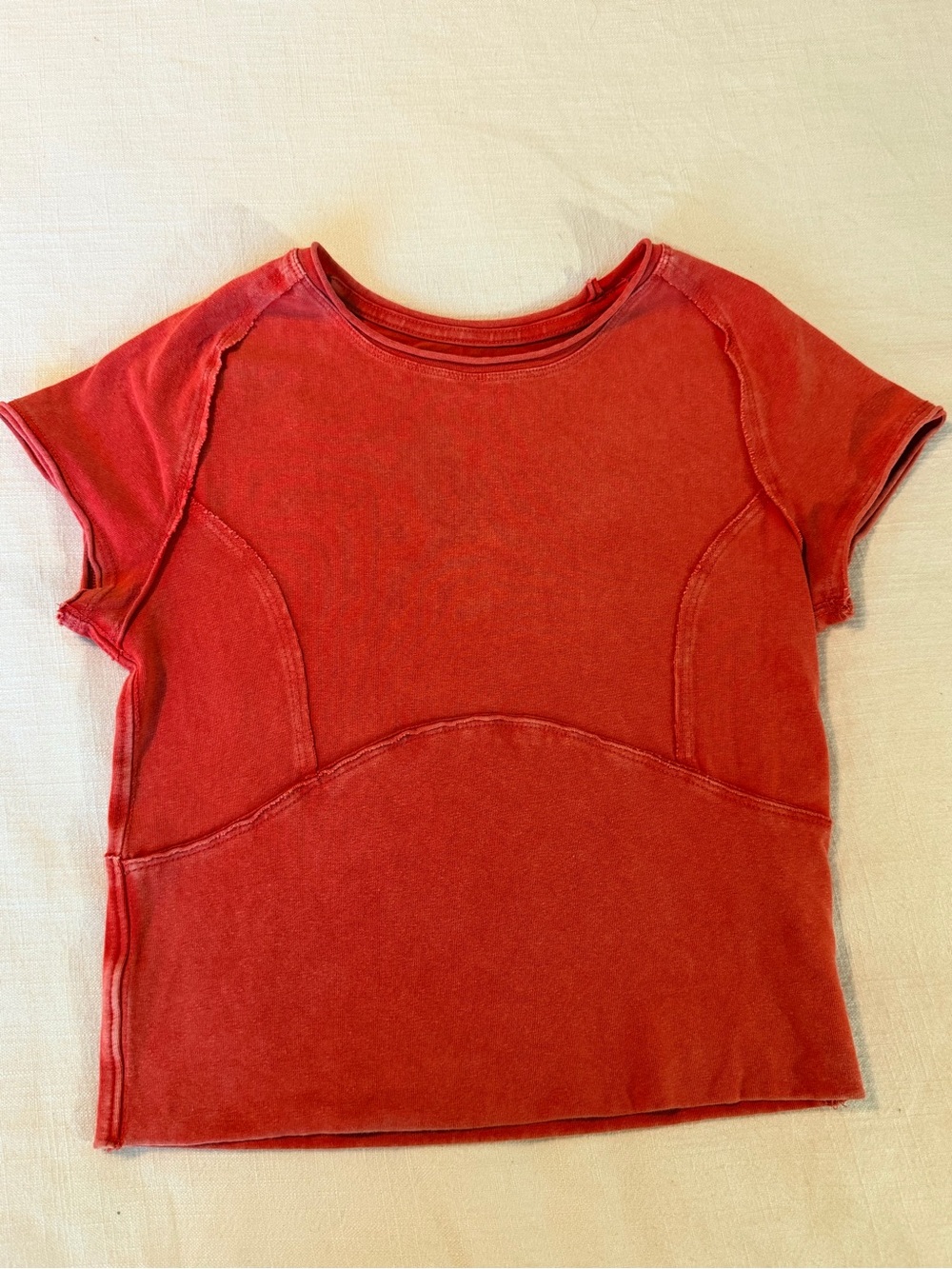 We the Free Short-Sleeve Red Tee